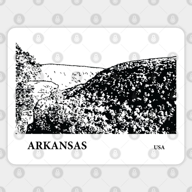 Arkansas USA Sticker by Lakeric